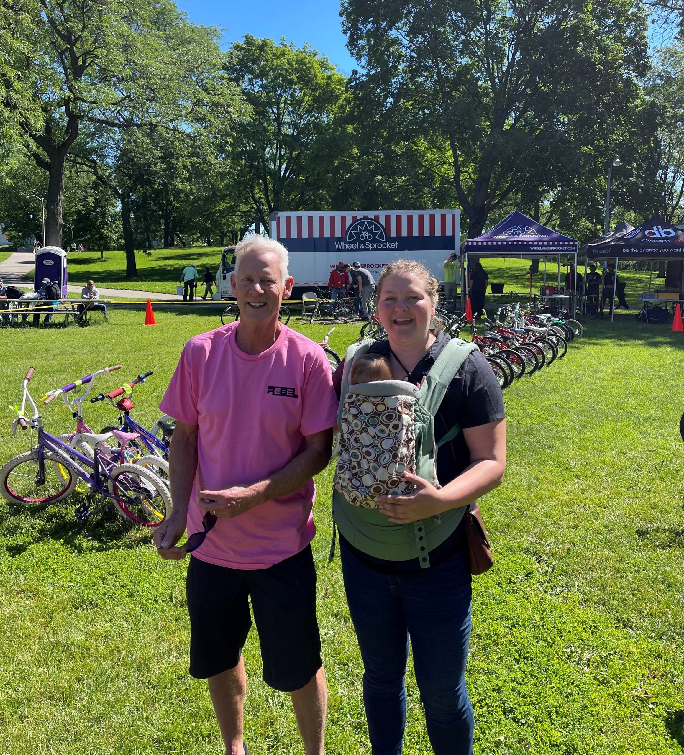 bikeday mike & Amelia