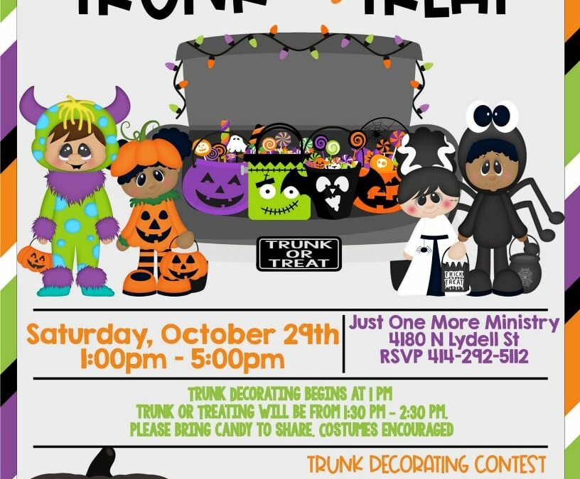 JOMM TRUNK OR TREAT 🎃